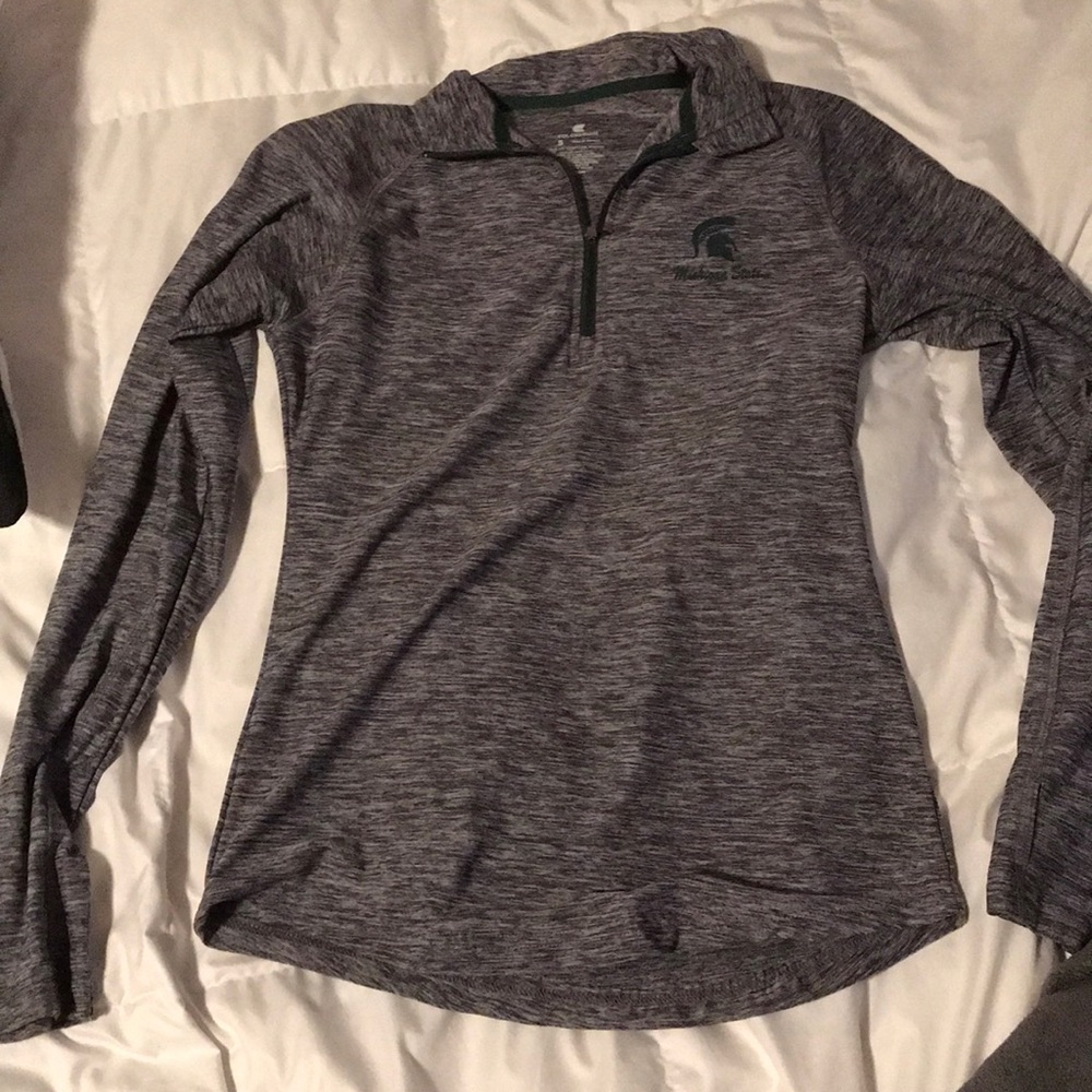 MSU Spartans Quarter zip
